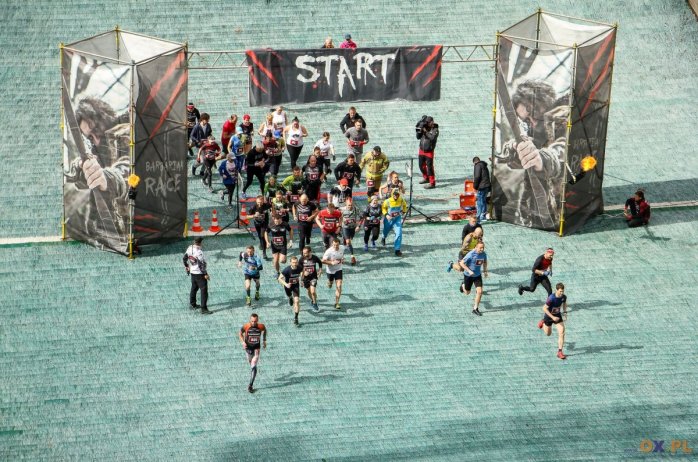 Start jednej z fal biegu Barbarian Hill/fot. Bartłomiej Kukucz - ox.pl